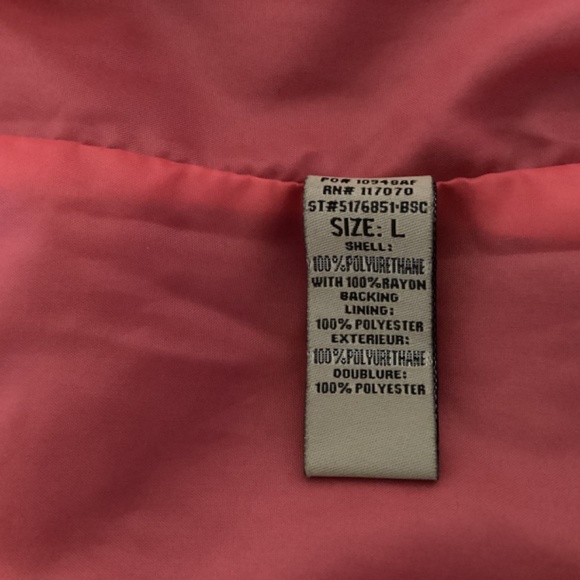 Faux Leather Biker Jacket w/ Knit Ribbed Details - Picture 8 of 9